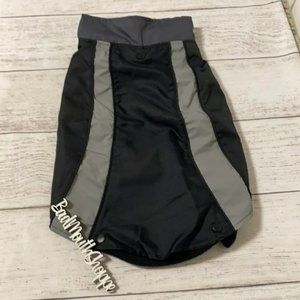 Top Paw PetSmart Black Reflective Two-In-One Fleece Dog Jacket Coat